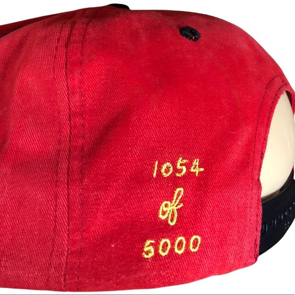 RARE Chicago bulls vintage the game 1054/5000 hat cap only 5,000 made number1054 - Picture 3 of 3